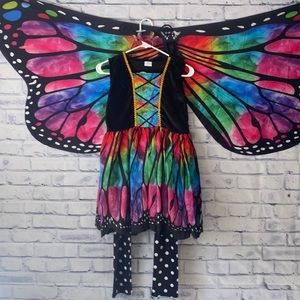 Brand New Never Worn Butterfly Costume! Girls 5XL selling with leggings size 5XL